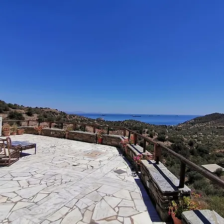 Saronic Citadel Seaside With Pool And 400mbps Starlink Internet Villa *
